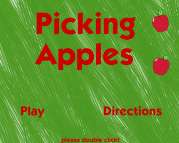 Picking Apples Flash Game