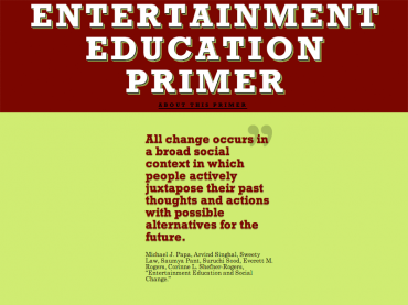 Entertainment Education